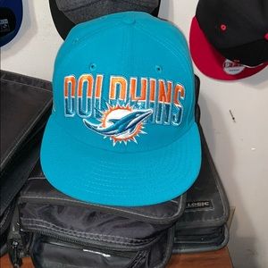 Dolphins fitted cap